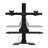 Mount-It! Height Adjustable Electric Standing Desk Converter, Sit Stand Desk with Dual Monitor Mount