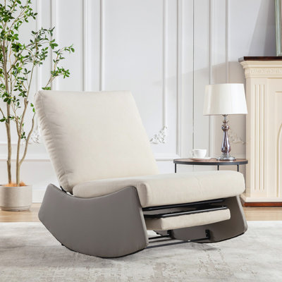 Fauteuil inclinable moderne avec repose-pieds pour chambre à coucher