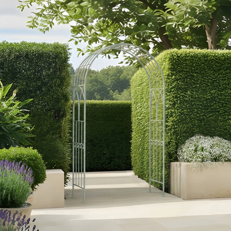 Kiley 103cm W x 36cm D Iron Arbour
