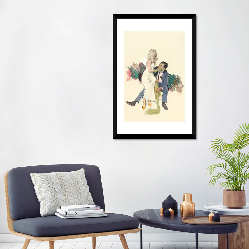 « adoration » par ernest chiriacka, impression sur toile tendue, H 32 po x l 24 po x P 1 po, Papier beaux-arts encadré noir