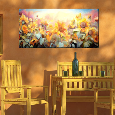 Art sur toile Sunkissed