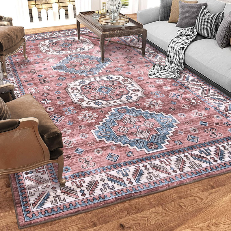 Machine Printed Area Rug, Rectangle 160 x 230 cm