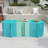 3-Piece Artistic Puzzle Table Set,Modular MGO Side Tables With Interlocking Design (2 Convex & 1 Concave), 200Lb Capacity For Indoor & Outdoor-1291778995