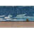 Dahlia Garden Border Machine Woven Performance Area Rug - Ivory/Blue - 5'3" x 7'-1056313485