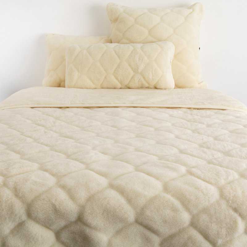 Oman Solid Colour Bedspread, 135 x 200 cm Quilted Bedspead