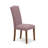 9 Piece Dining Table Set Includes a Rectangle Dinner Table with Butterfly Leaf and 8 Dahlia Linen Fabric Parson Dining Chairs, Mahogany-1611990356-1611990357-1707879189