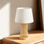 Lampe de table en bambou naturel naturel pour le salon, la chambre à coucher-106858229
