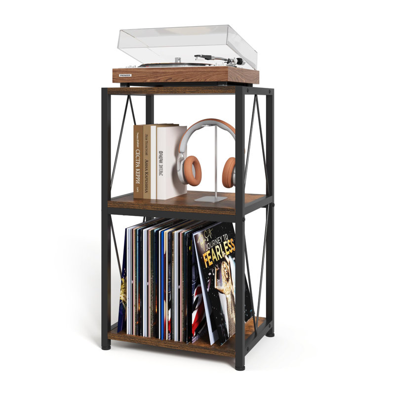 Biljana Wood Free Standing Magazine Rack