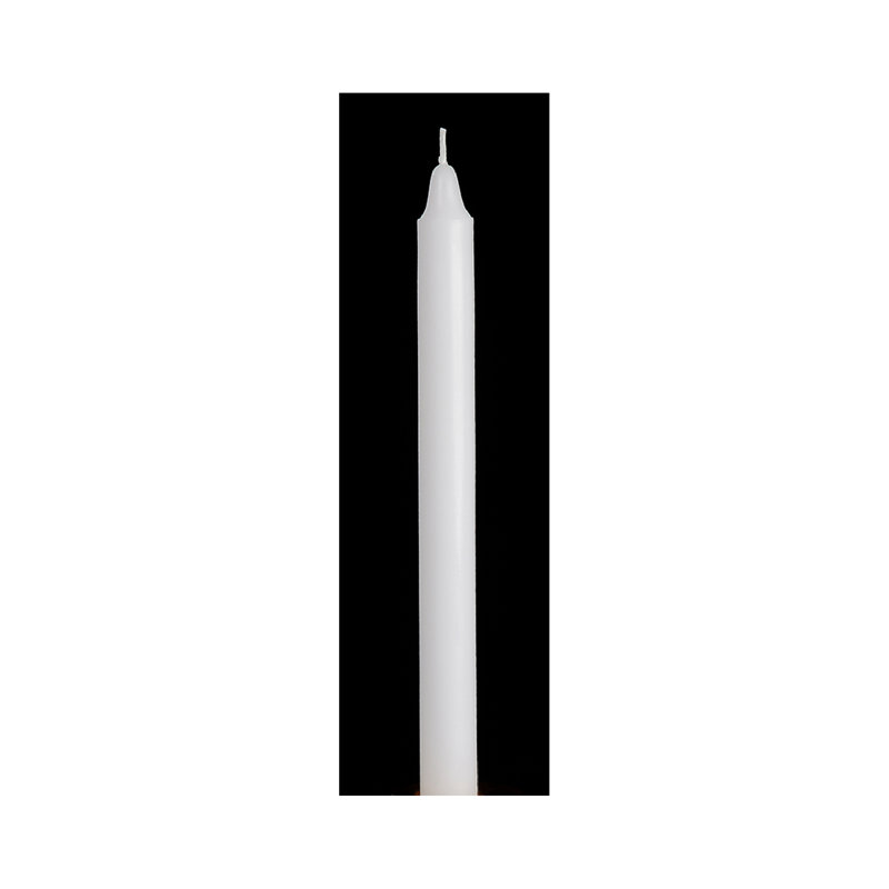 Bougie colonne non parfumée Colonnes, Blanc