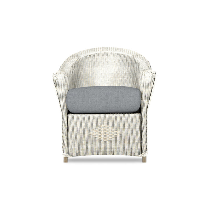 Reflections Outdoor Dining Armchair, Bark, Demo Stone