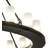 Cloetta 20 - Light Steel Dimmable Wagon Wheel Chandelier