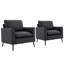 Ensemble de 2 fauteuils rembourrés-790268165