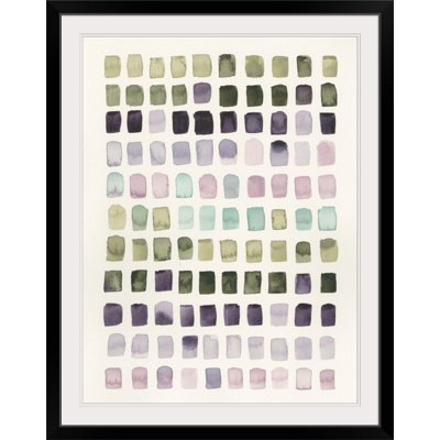«Brodie-Gael Serene Color Swatches I 'Grace Popp», reproduction d'art