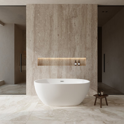 Juno 59'' x 32'' Soaking Acrylic Bathtub