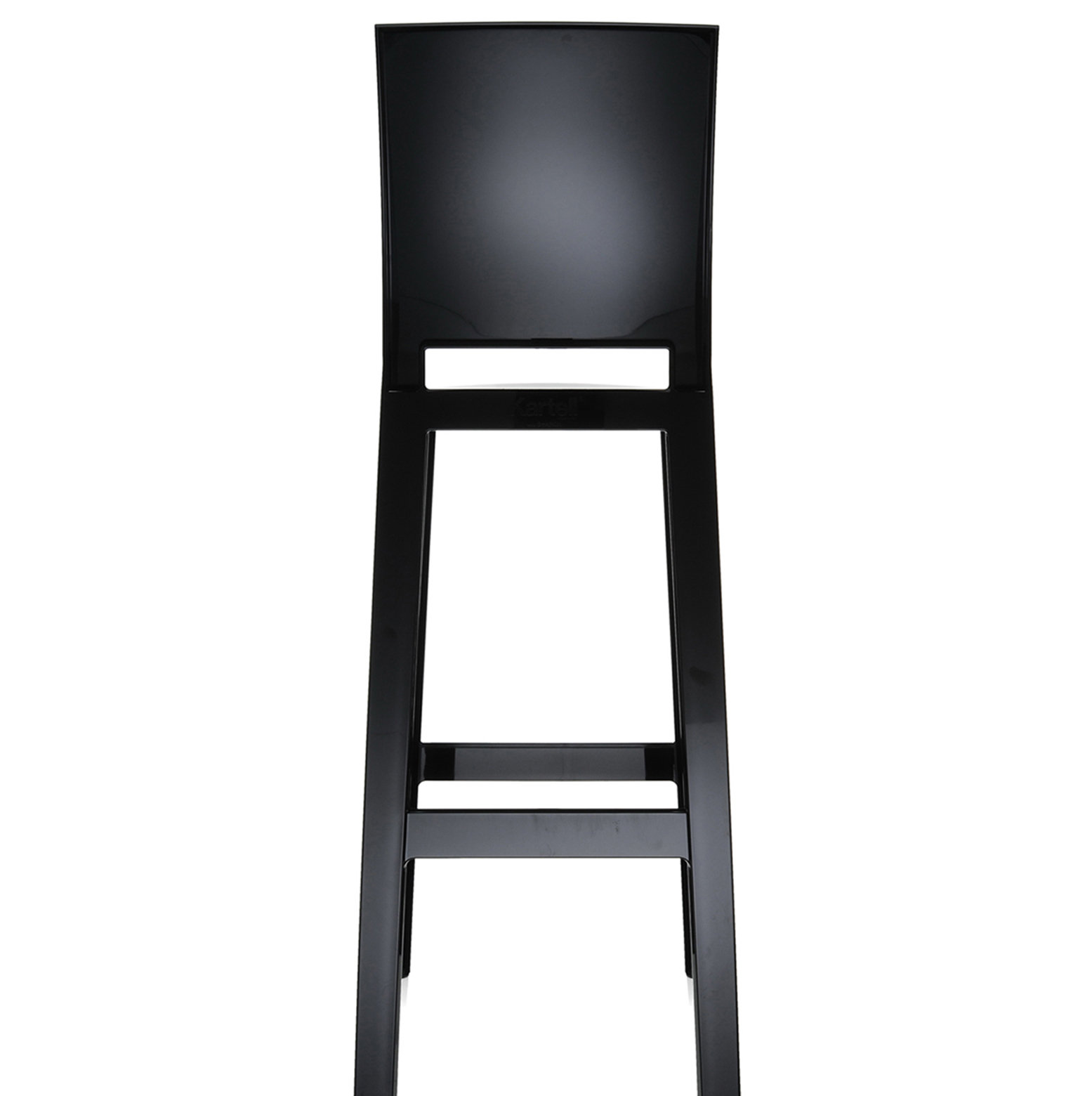 One More Outdoor Bar Stool, Bar, Glossy Black