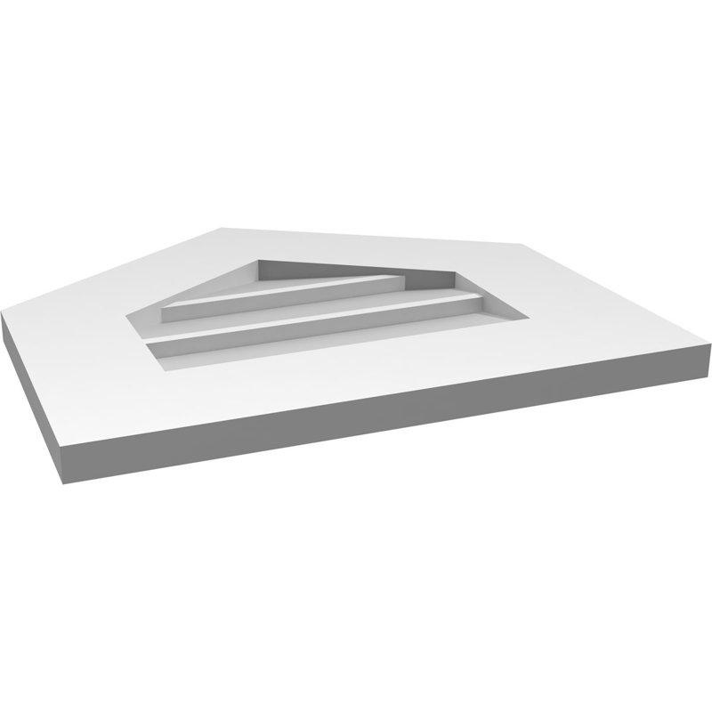 Ventilateur à pignon en uréthane non-fonctionnel Signature, H 26 po x l 14 po x P 1 po