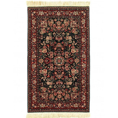 Mesics Oriental Area Rug in Green
