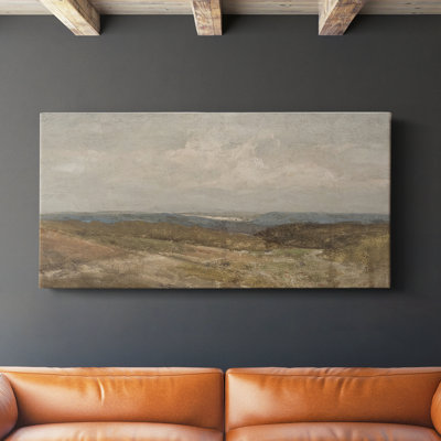 Série paysage - MCXV - Toile tendue avec châssis - Prêt à accrocher