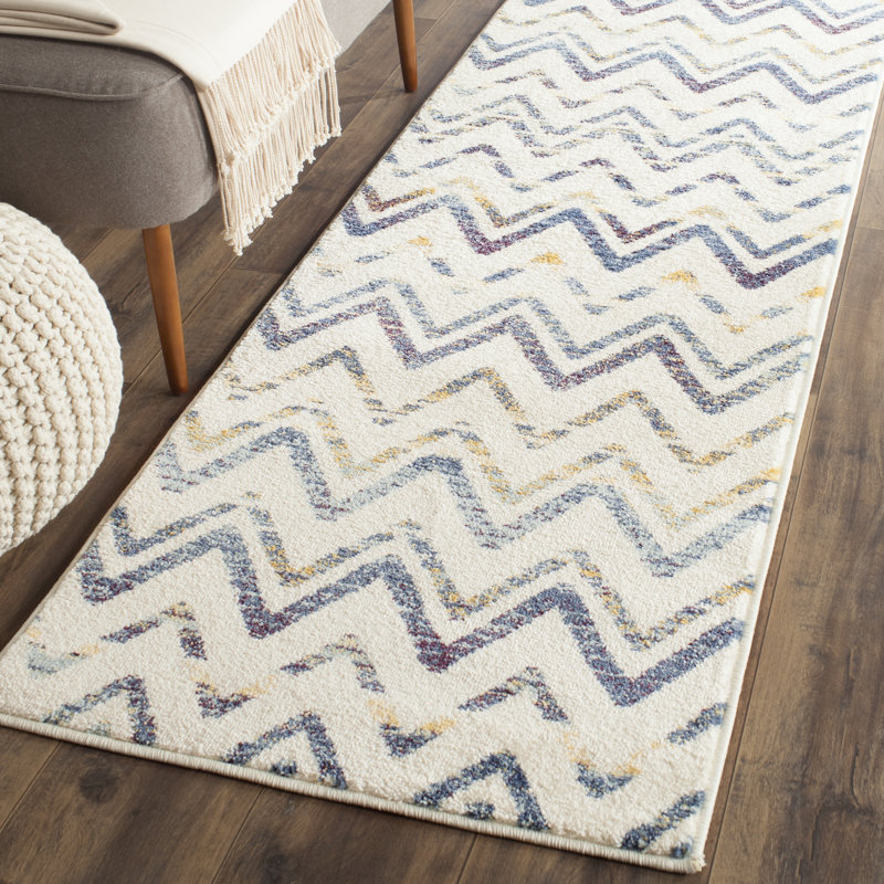 Annette Creme/Gold Area Rug, Runner 2'3" x 8'