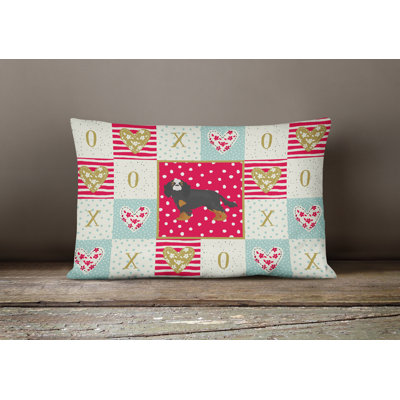 Patchwork Outdoor Throw Pillow