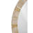 Brenham Solid Wood Round Wall Mirror