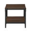 Ensemble de table de bout à 4 pieds avec rangement Gravelle-40490205