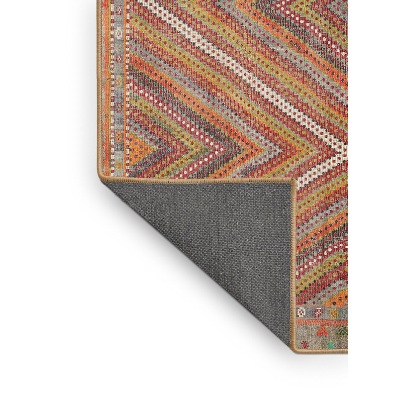 Tapis brun contemporain, Rectangle 3 pi x 5 pi