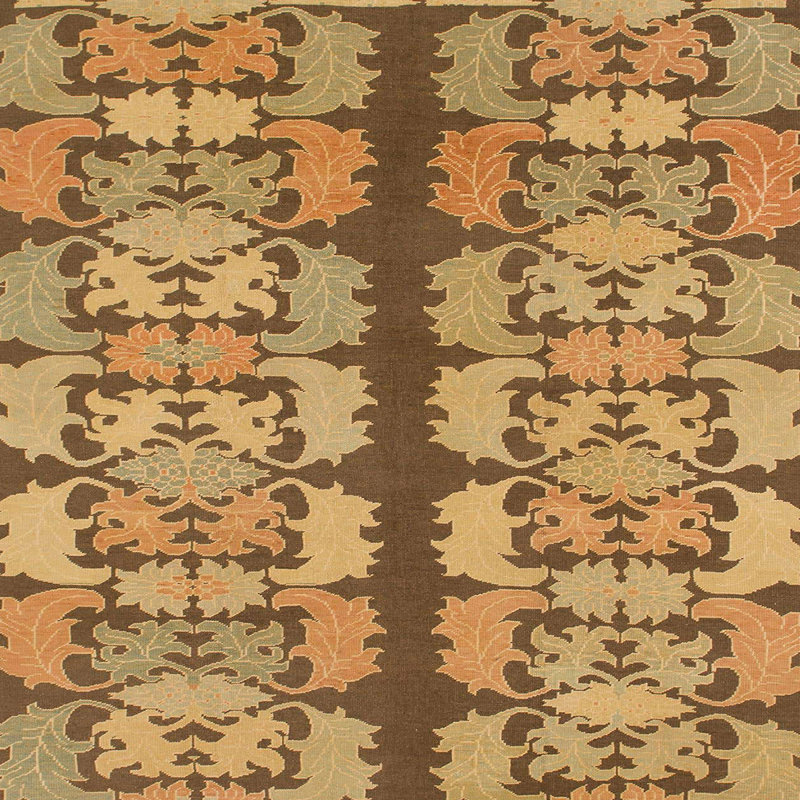 Tapis abstrait moderne 1197, Carré 6 pi