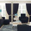 Repose-pieds avec rangement en polyester Primenest Skyhaven Collection-1240868333