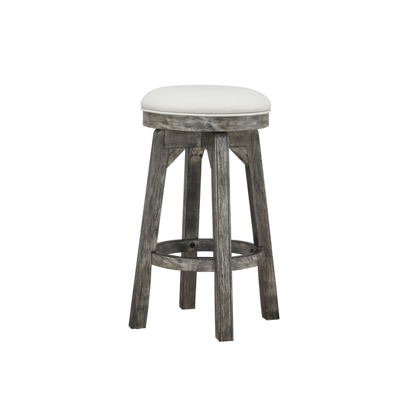 Mariala Swivel Upholstered Counter Stool, Bar Stool (30" Seat Height)