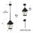 Outdoor Hanging Lantern