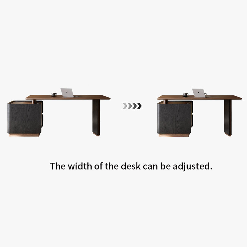 Bureau haut de gamme léger et luxueux, H 29,53 po x l 68,9 po x P 27,56 po