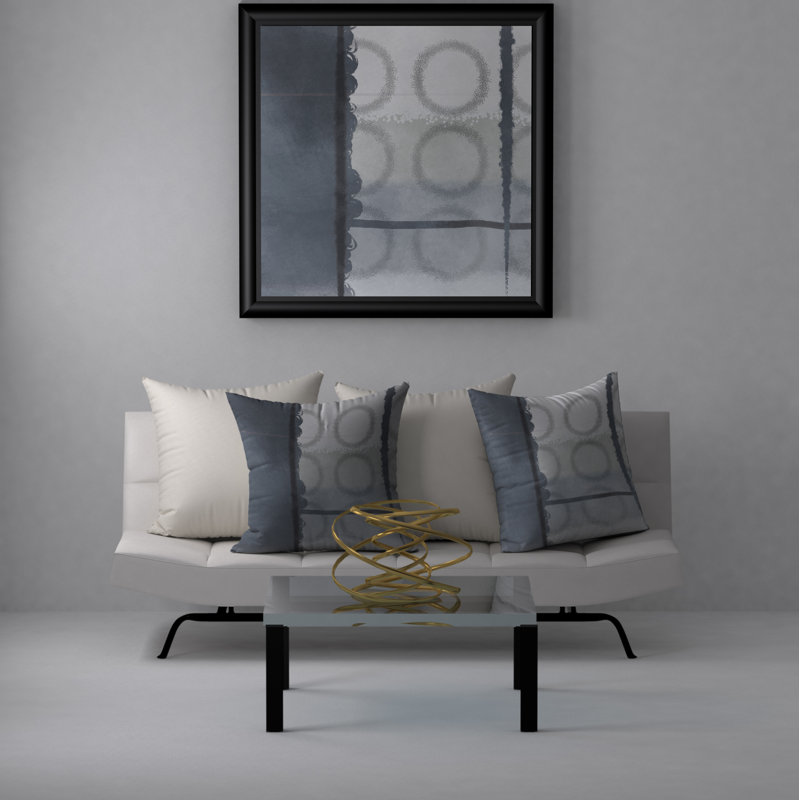  Housse et insert de coussin décoratif carré indémodable, 20 po X 20 po