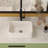 Myhomekeepers 12'' Ceramic Rectangular Bathroom Sink-92832856