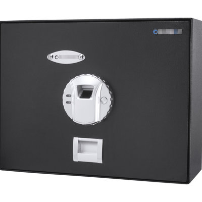 23 Cu Ft Robust Steel Biometric Safe, Protects Valuables Well 120 Ft, Made Of Strong