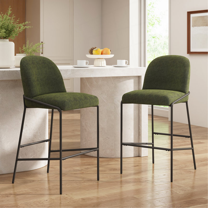 Ensemble de 2 tabourets de bar Galen
