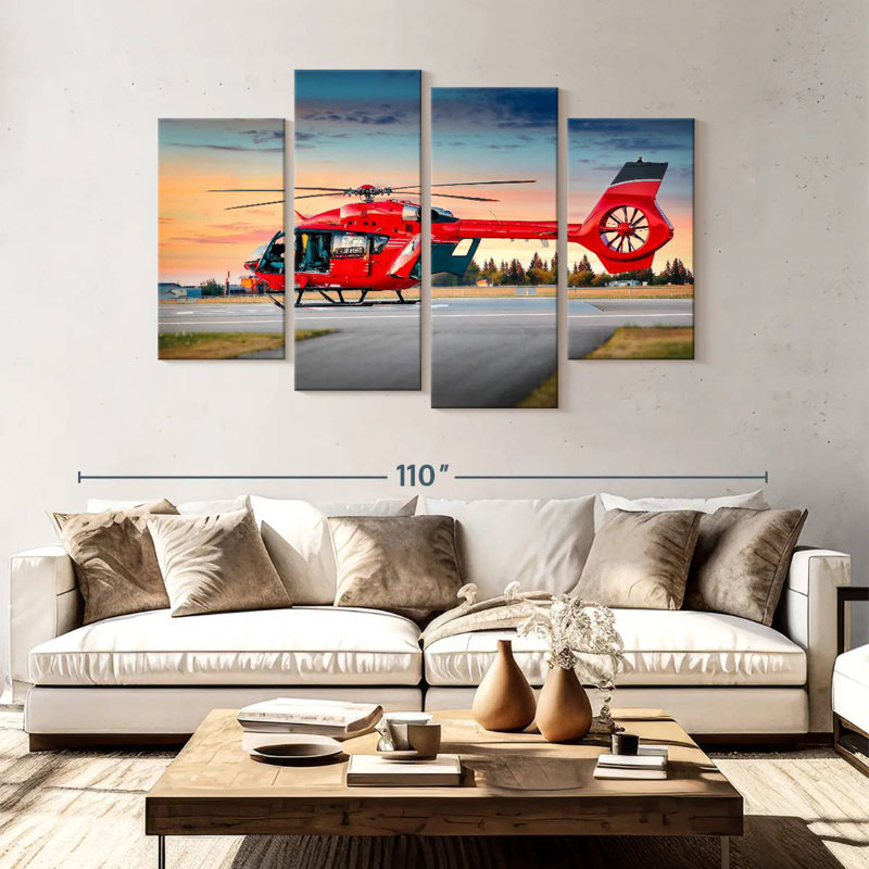 Mehar Red Helicopter