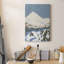 Bunny Slopes II - impression sur toile tendue-2010289006