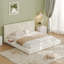 Structure de lit AirFrame avec tables d'appoint réglables et conception flottante-1289997777