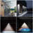 Solar Security Lights Outside with Motion Sensor Outdoor Lights Waterpfoof