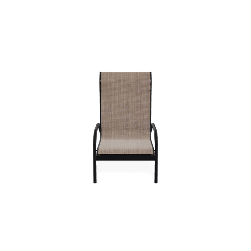 Beach Chair, Textured Black, Augustine Fennel Sunbrella®