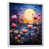 White Floater Framed