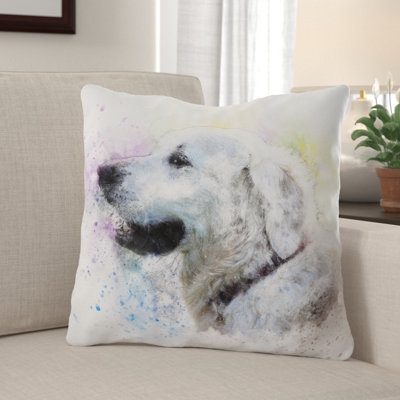 Doster Dog Throw Pillow