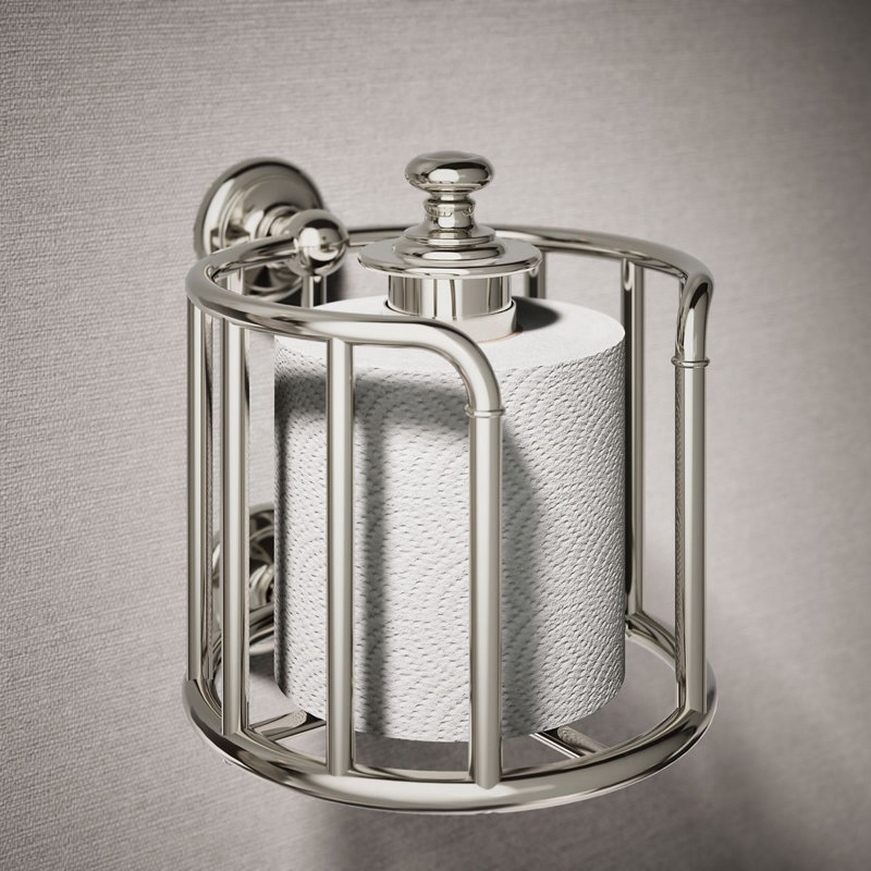 Artifacts® Toilet Tissue Carriage, Vibrant Polished Nickel