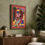 Tiger Geometric - Wrapped Canvas-1264291428-1264291429