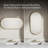 Essential Capsule Wall Mirror, Bathroom/Vanity Mirror with Frame-91696098-91696094