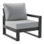 Ensemble de conversation modulaire 6 pièces avec cadre gris Patio-1486767404