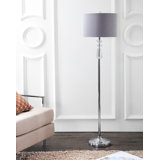 Larabee 59.5'' Chrome Traditional Floor Lamp