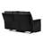 70.8'' Faux Leather Reclining Sofa-650110337