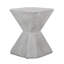 Table d'appoint d'extérieur en béton léger (seulement la table incluse)
